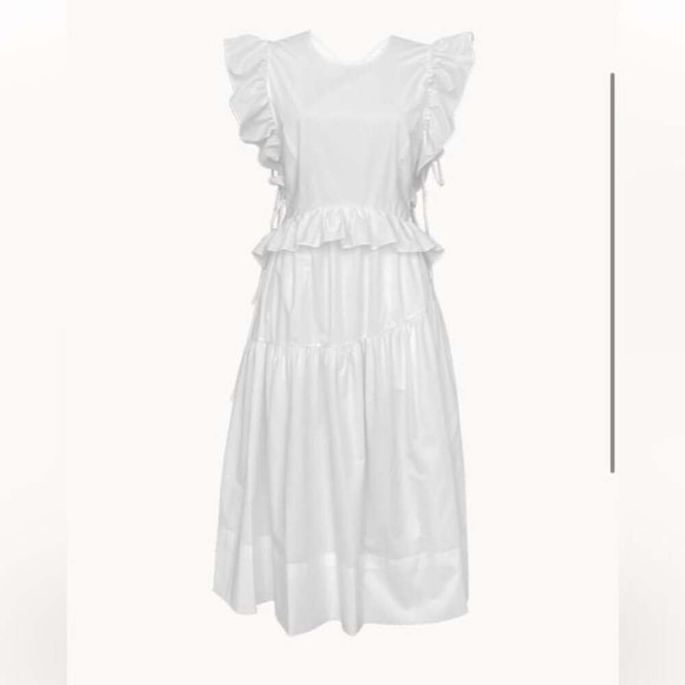 ALLINA LIU Elegant White Dress MRSP $150. Size 16